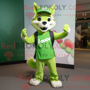 Mascottekarakter van een...