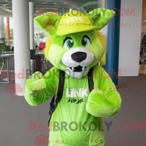 Personnage mascotte d un...