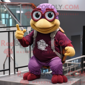 Mascot karakter van een...