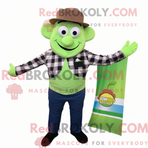 Mascot character of a Lime...