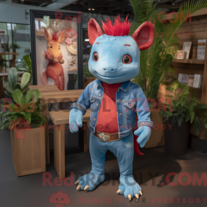 Personnage mascotte d un...