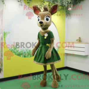 Mascot character of a Olive...