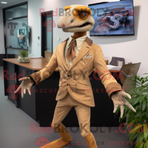 Personnage mascotte d un...