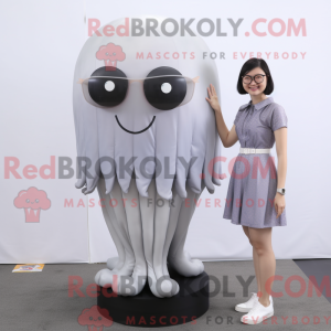 Mascot character of a Gray...
