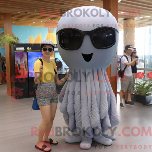 Mascot character of a Gray...