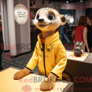 Mascottekarakter van een...
