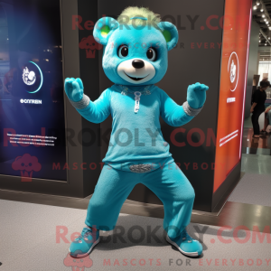 Mascot karakter van een...