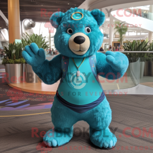 Mascot karakter van een...