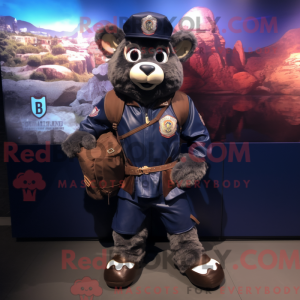Personnage mascotte d un...
