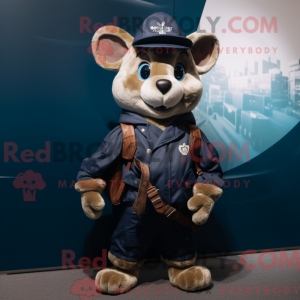 Mascottekarakter van een...