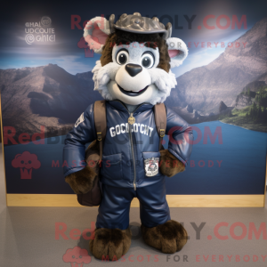 Personnage mascotte d un...