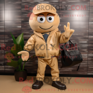 Postava maskota Tan Shrimp...
