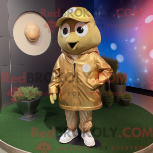 Mascottefiguur van een...