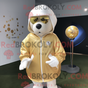 Maskottchen eines goldenen...