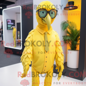 Mascot character of a Lemon...