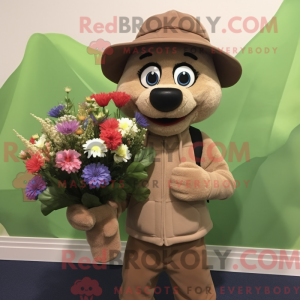 Mascot karakter van een...