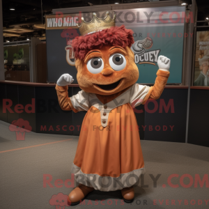 Mascot character of a Rust...