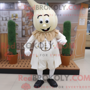 Mascot character of a Cream...