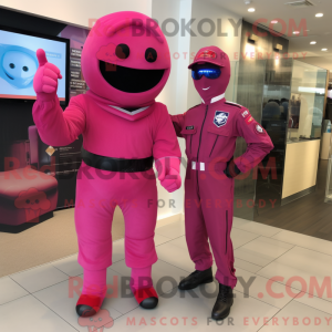 Mascot character of a...