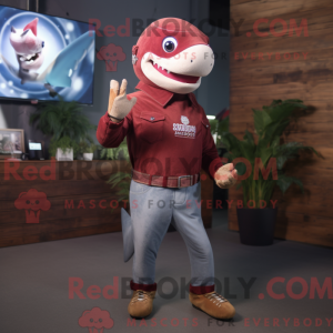 Mascot character of a...