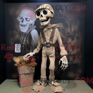 Mascottefiguur van een...