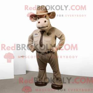 Personnage mascotte d un...