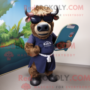 Maskottchen eines Navy...