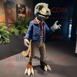  Utahraptor mascotte...