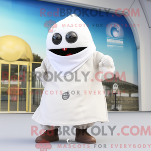 Mascot character of a White...