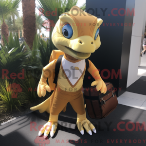 Mascot character of a Gold...