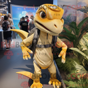 Mascot character of a Gold...