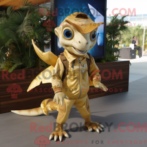 Mascot character of a Gold...
