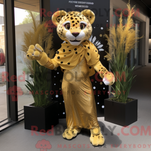 Mascot character of a Gold...