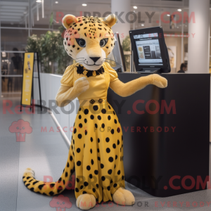 Mascot character of a Gold...