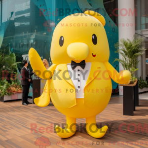 Mascot character of a...
