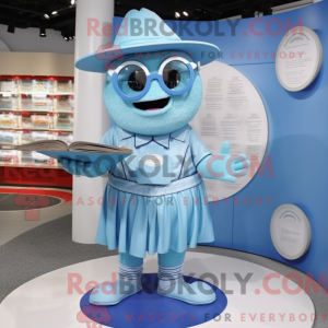 Mascottefiguur van een...