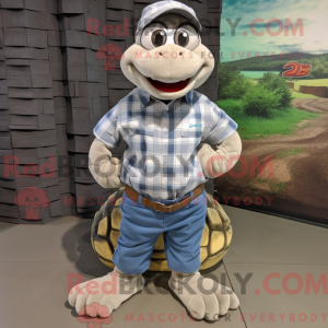 Mascot character of a Gray...
