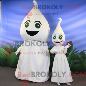 Mascot character of a White...