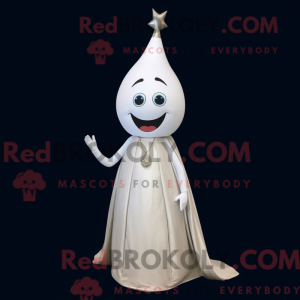Mascot character of a White...
