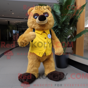 Mascot karakter van een...