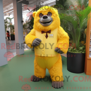 Personnage mascotte d un...