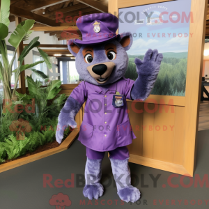 Mascottefiguur van een...