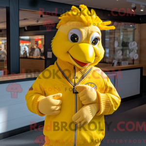 Personnage mascotte d une...