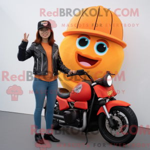 Maskot-karakter av en...
