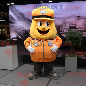 Mascot karakter van een...