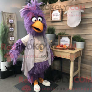 Mascot karakter van een...