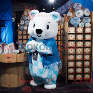 Mascottefiguur van een...