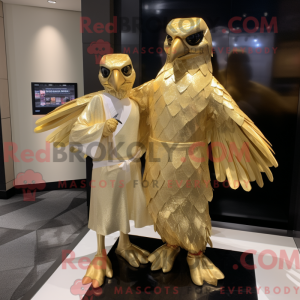 Mascot character of a Gold...