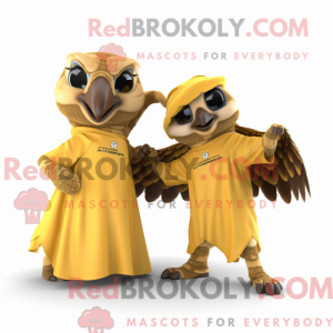 Mascottekarakter van een...