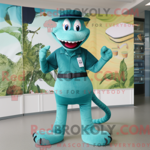 Mascot karakter van een...